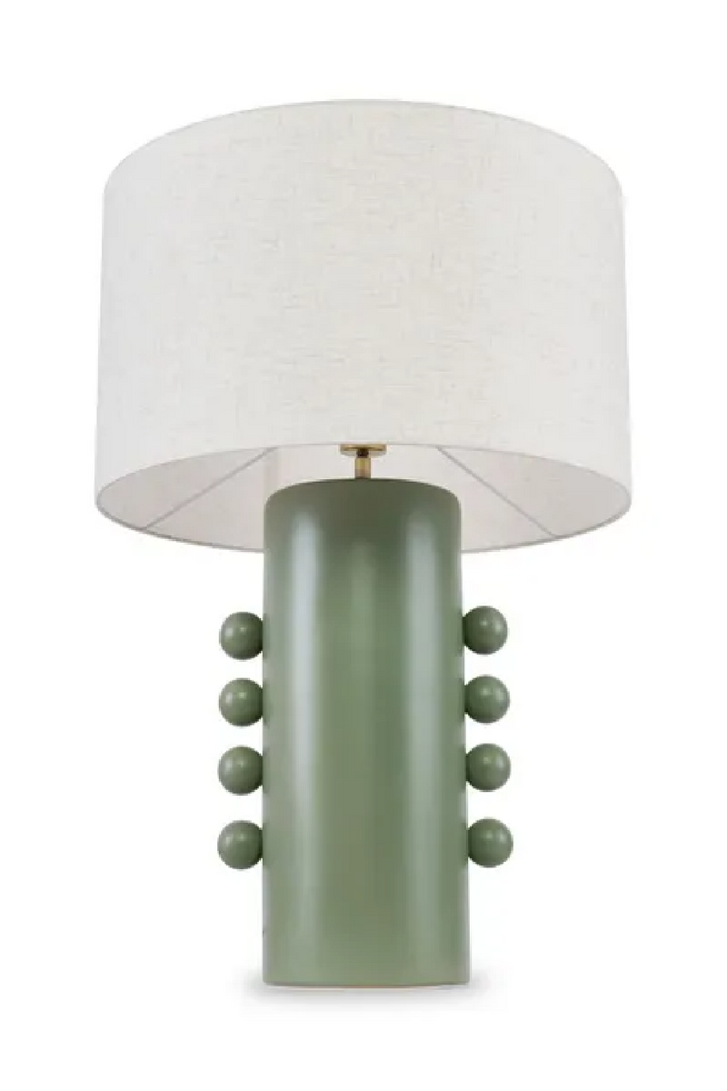 Green Ceramic Table Lamp | NV Gallery Soli | Oroatrade.com