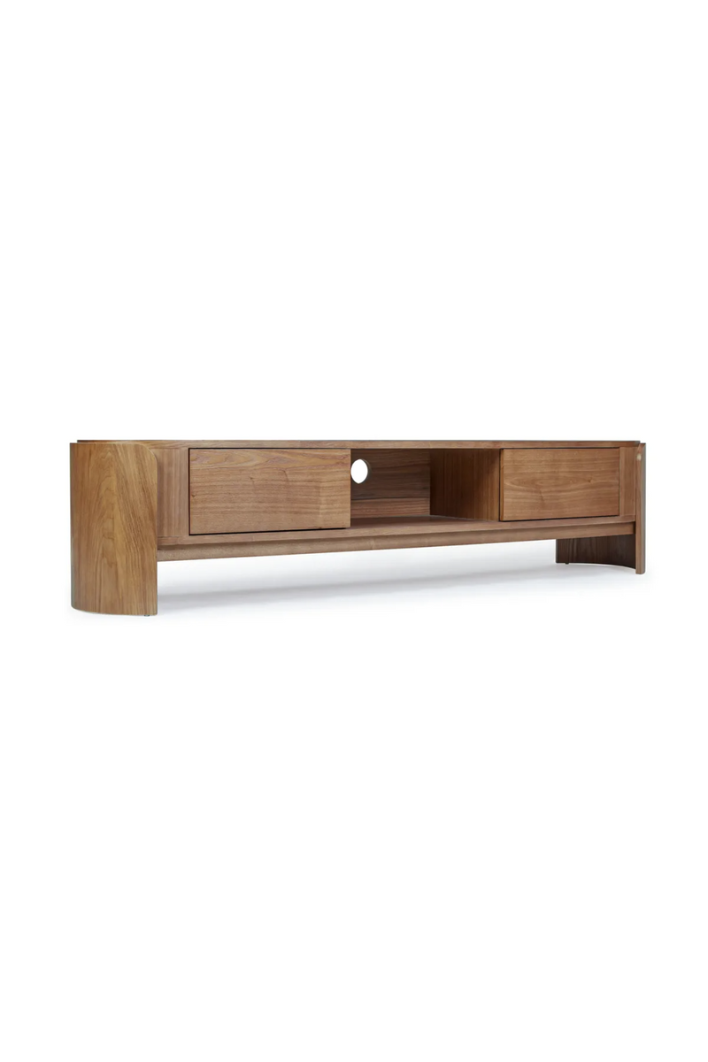 Ash Wood TV Cabinet | NV Gallery Elipse | Oroatrade.com