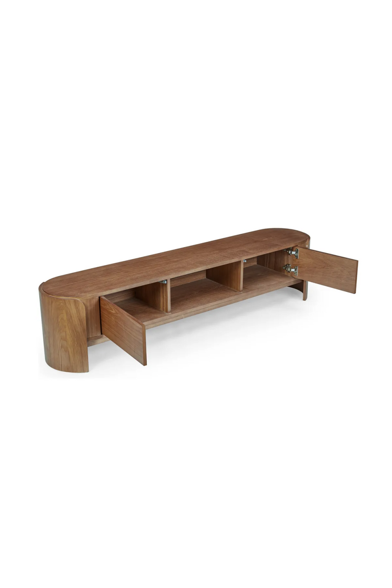 Ash Wood TV Cabinet | NV Gallery Elipse | Oroatrade.com