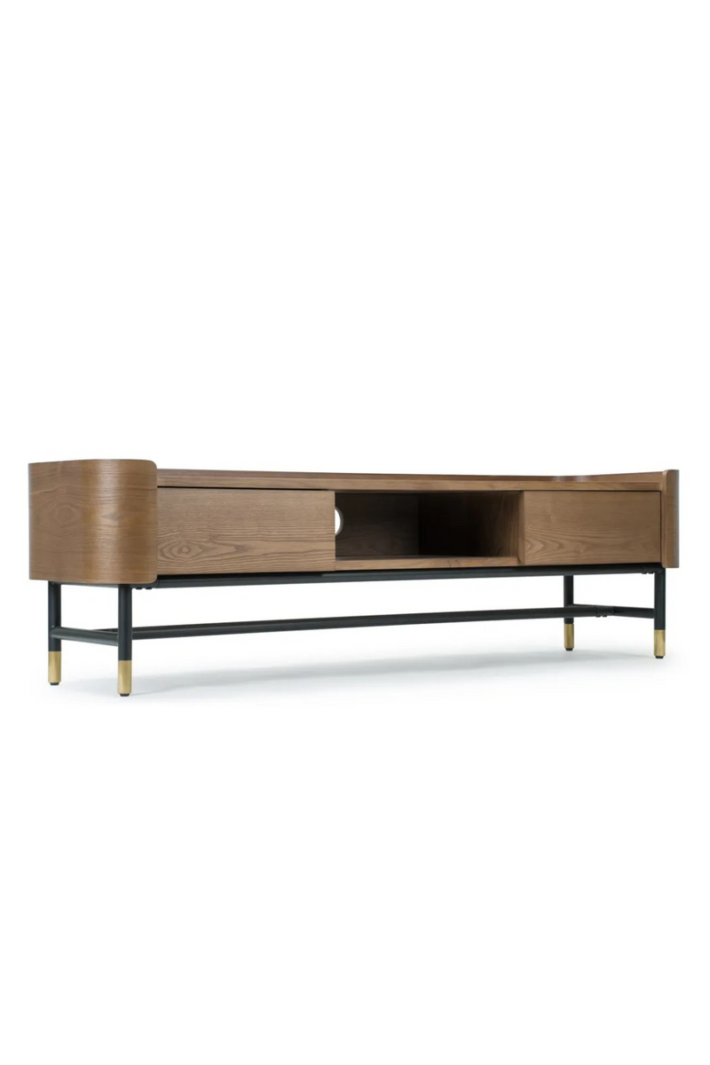 Wooden Mid-Century TV Cabinet | NV Gallery Jeffrey | Oroatrade.com