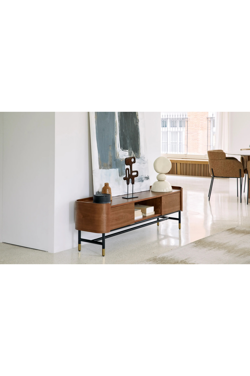Wooden Mid-Century TV Cabinet | NV Gallery Jeffrey | Oroatrade.com