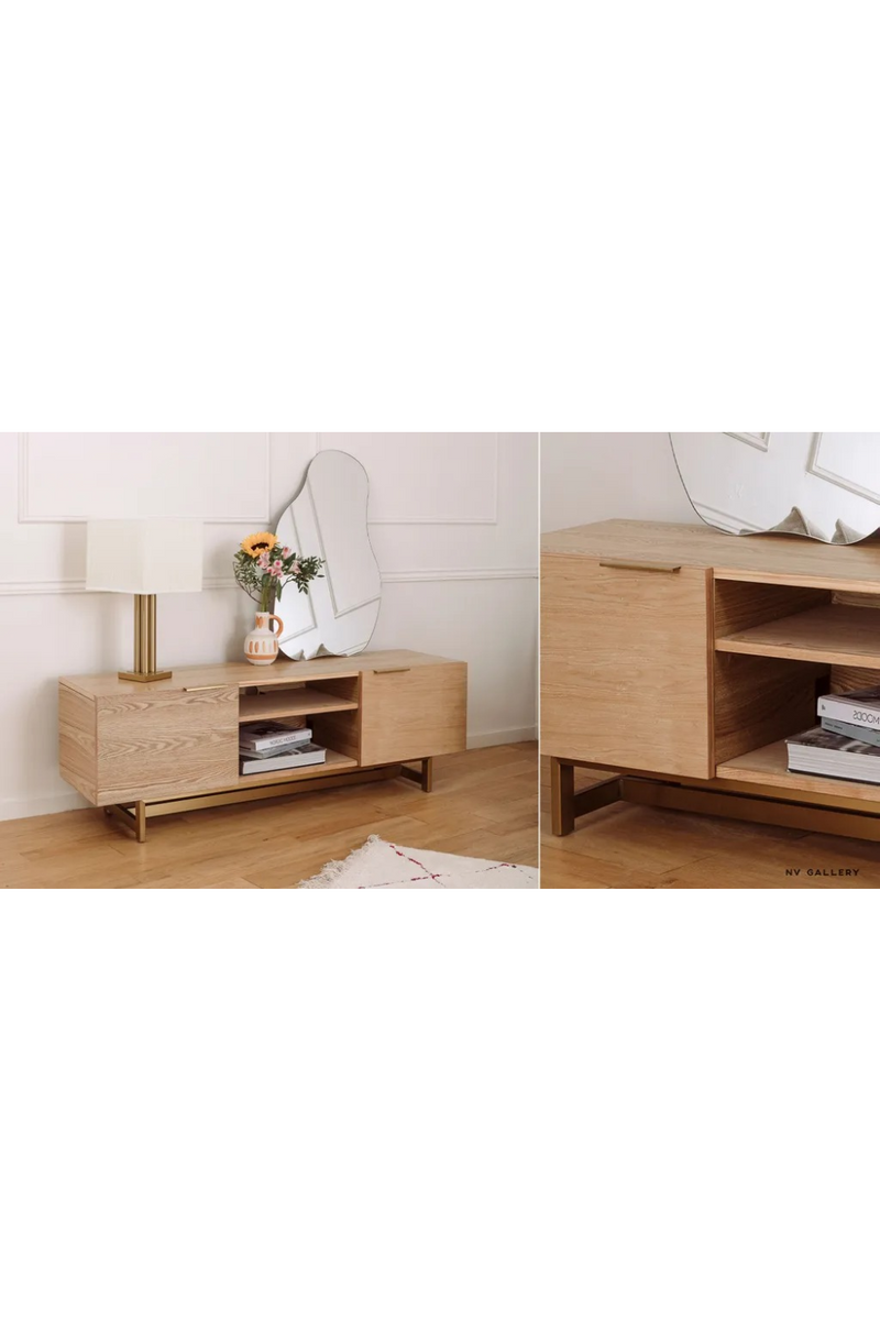 Wooden Minimalist TV Cabinet | NV Gallery Stark | Oroatrade.com