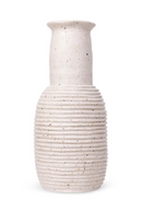 Gray Fluted Ceramic Vase | NV Gallery Alzira | Oroatrade.com