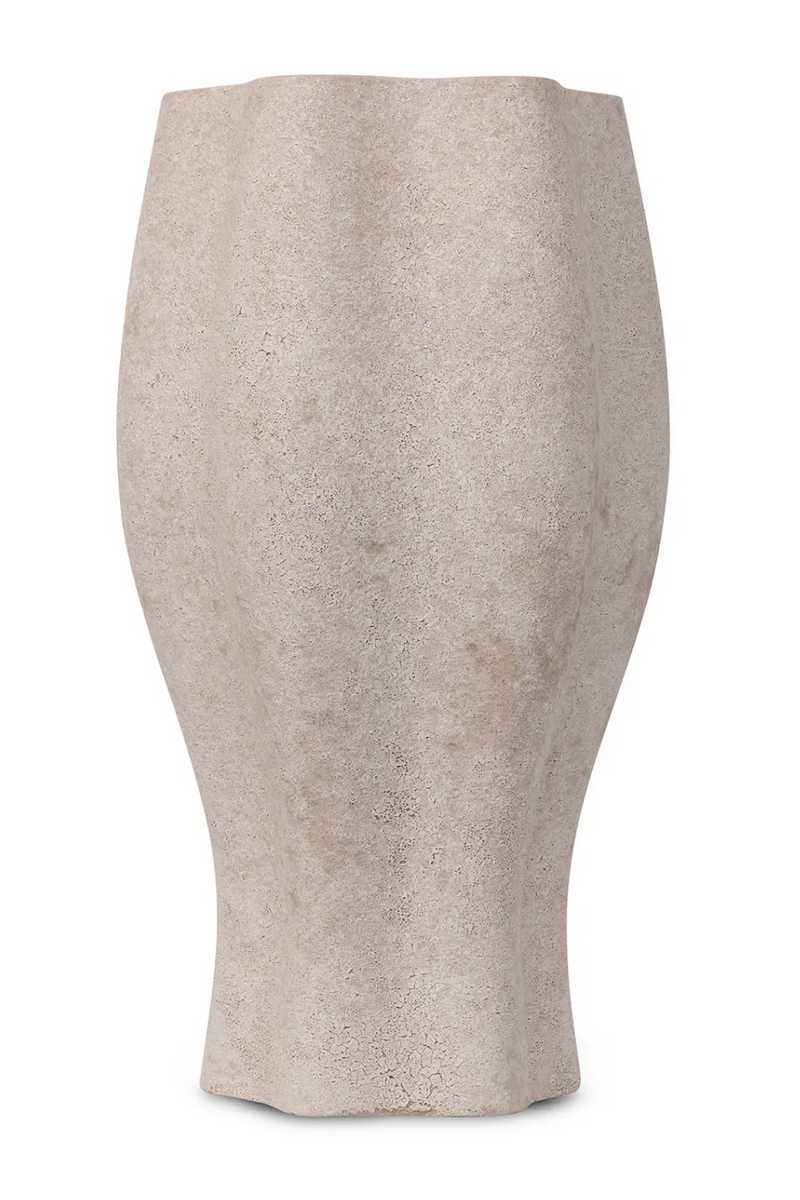 Taupe Ceramic Vase | NV Gallery Joana | Oroatrade.com
