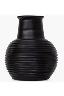 Matte Black Ceramic Vase | NV Gallery Marta | Oroatrade.com