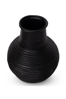 Matte Black Ceramic Vase | NV Gallery Marta | Oroatrade.com