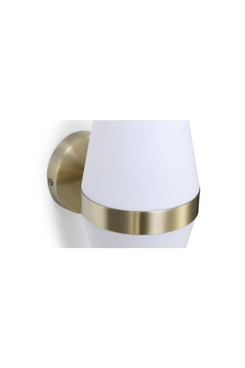White Glass Wall Lamp | NV Gallery Broadway | Oroatrade.com