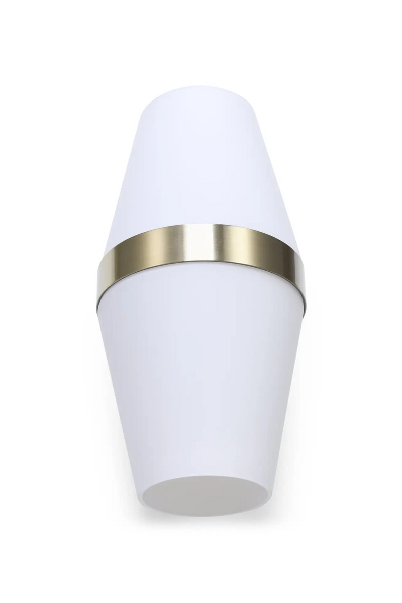 White Glass Wall Lamp | NV Gallery Broadway | Oroatrade.com