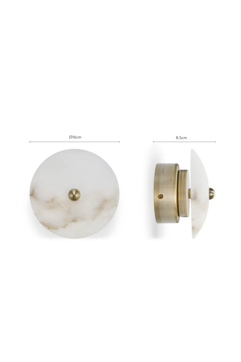 Jade Stone Wall Light | NV Gallery Janet | Oroatrade.com