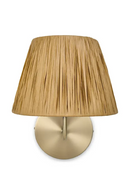 Raffia Shade Wall Lamp | NV Gallery Lyra | Oroatrade.com
