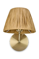 Raffia Shade Wall Lamp | NV Gallery Lyra | Oroatrade.com
