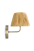 Raffia Shade Wall Lamp | NV Gallery Lyra | Oroatrade.com
