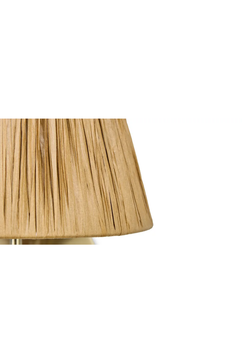 Raffia Shade Wall Lamp | NV Gallery Lyra | Oroatrade.com