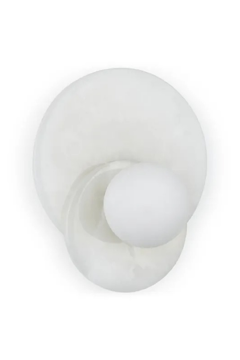 Jade Stone Wall Lamp L | NV Gallery Orb | Oroatrade.com