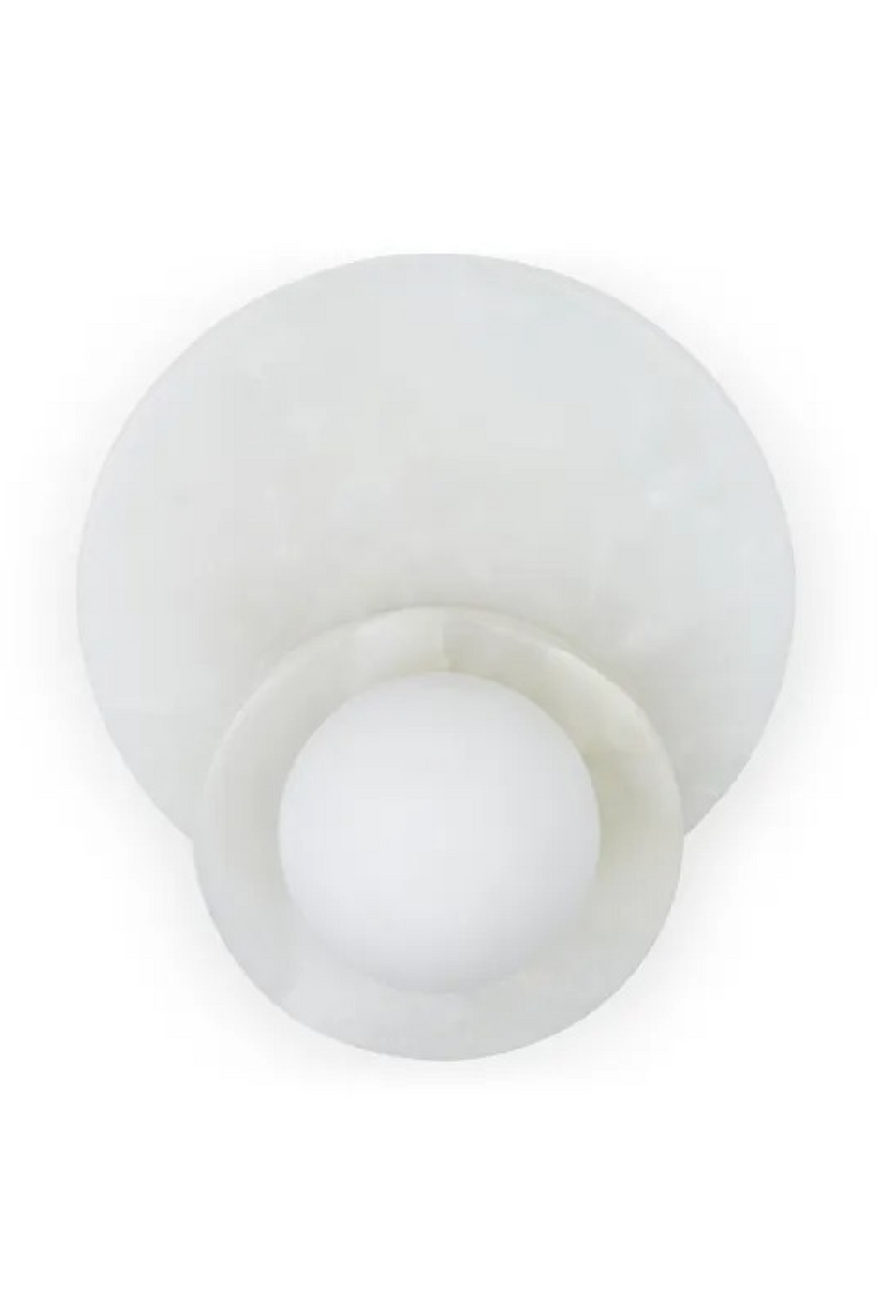 Jade Stone Wall Lamp L | NV Gallery Orb | Oroatrade.com