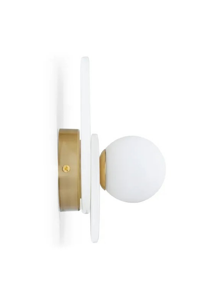 Jade Stone Wall Lamp L | NV Gallery Orb | Oroatrade.com