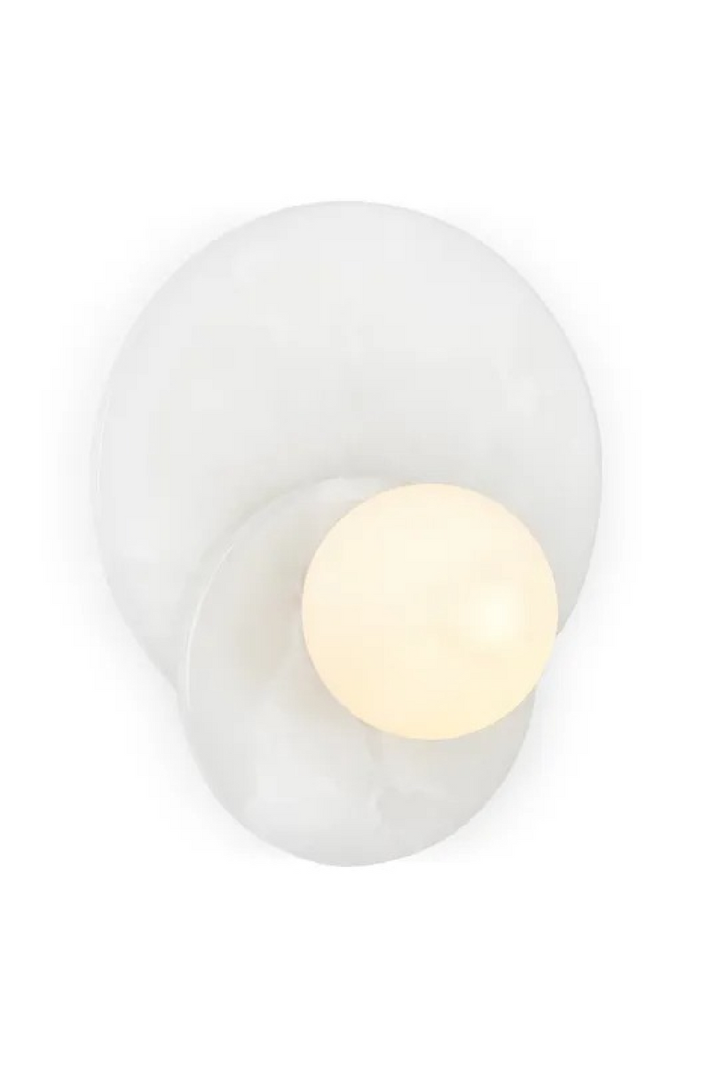 Jade Stone Wall Lamp L | NV Gallery Orb | Oroatrade.com