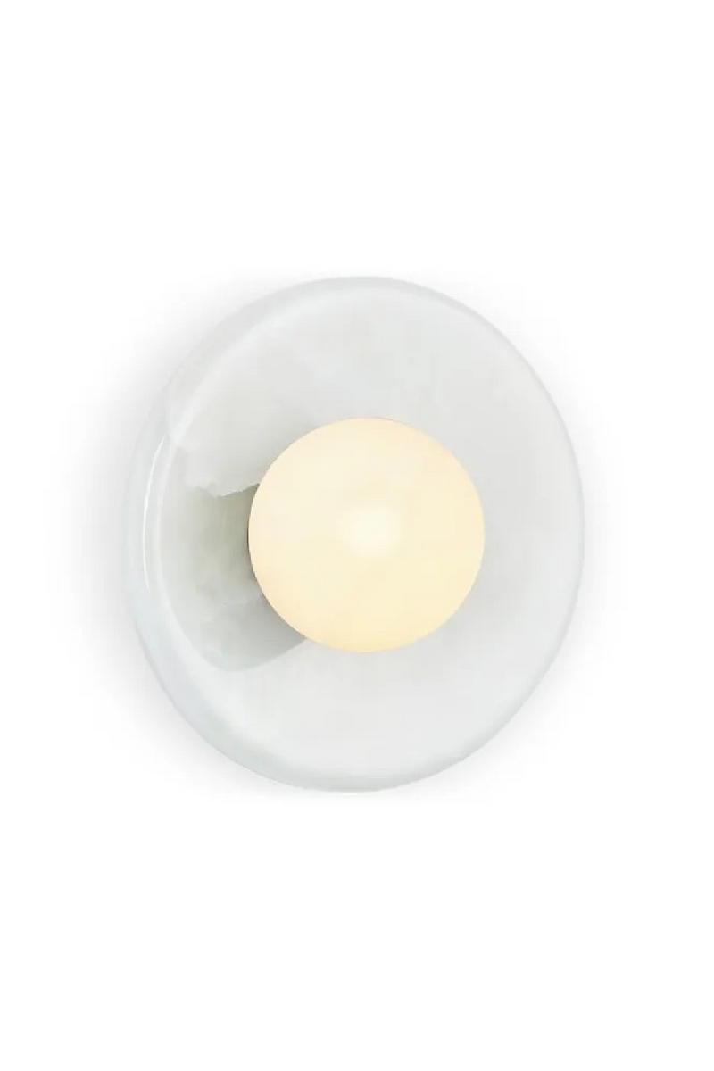 Jade Stone Wall Lamp S | NV Gallery Orb | Oroatrade.com