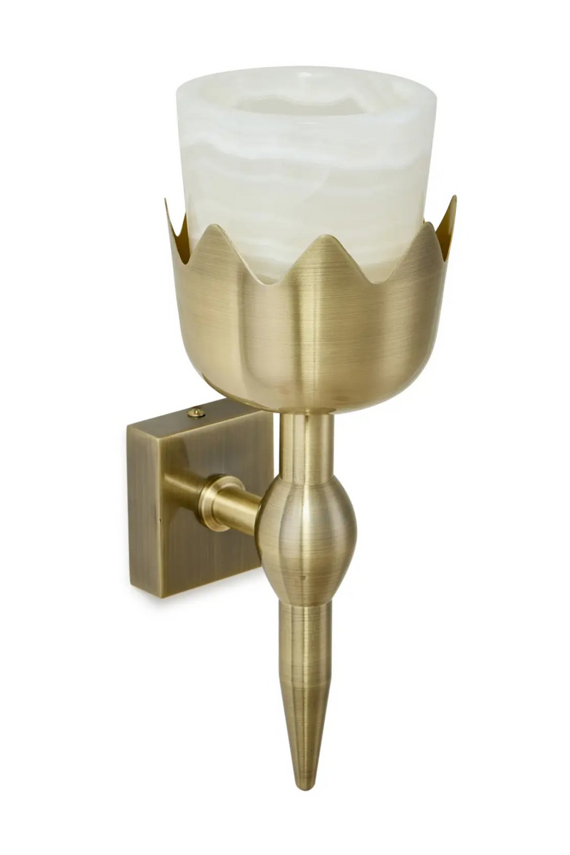 Jade Stone Wall Lamp | NV Gallery Taoh | Oroatrade.com