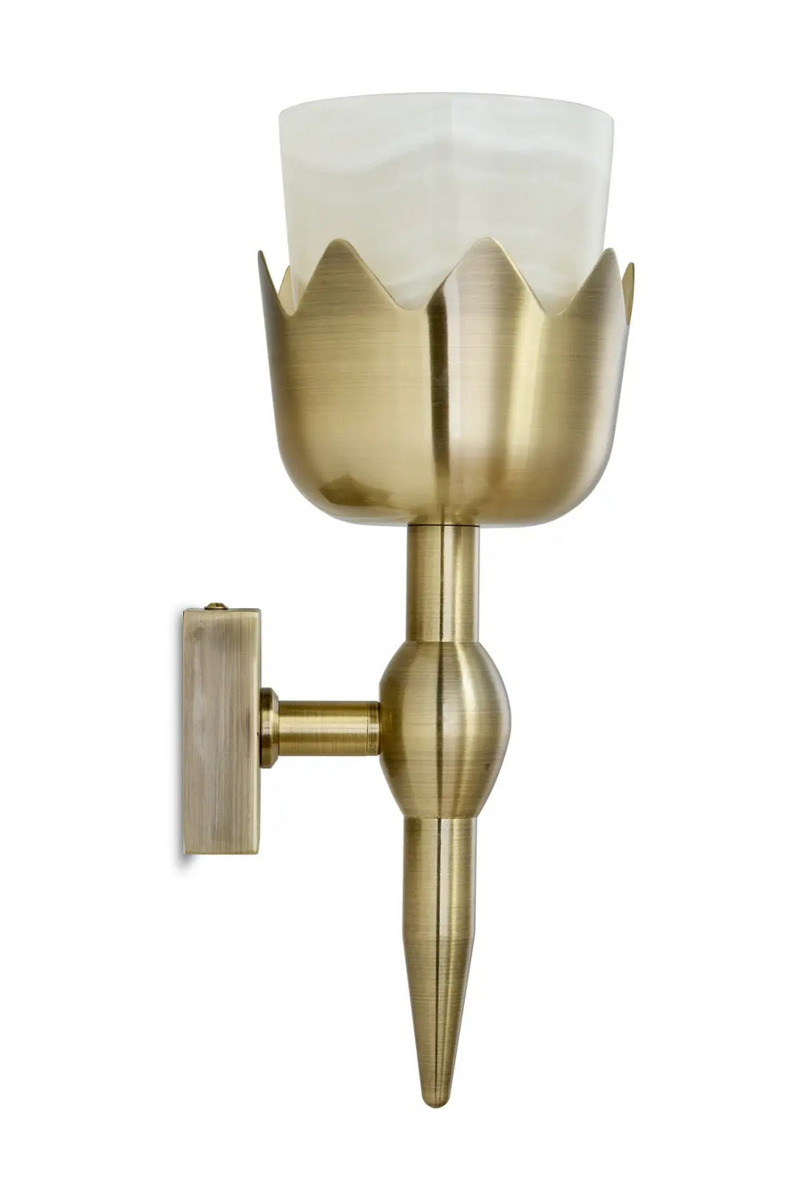 Jade Stone Wall Lamp | NV Gallery Taoh | Oroatrade.com