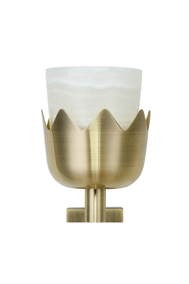 Jade Stone Wall Lamp | NV Gallery Taoh | Oroatrade.com