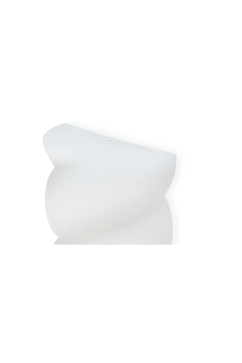 White Twisted Wall Lamp | NV Gallery Twister | Oroatrade.com