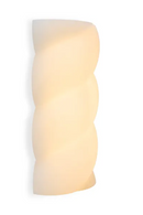 White Twisted Wall Lamp | NV Gallery Twister | Oroatrade.com