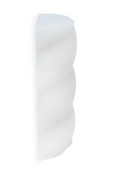 White Twisted Wall Lamp | NV Gallery Twister | Oroatrade.com