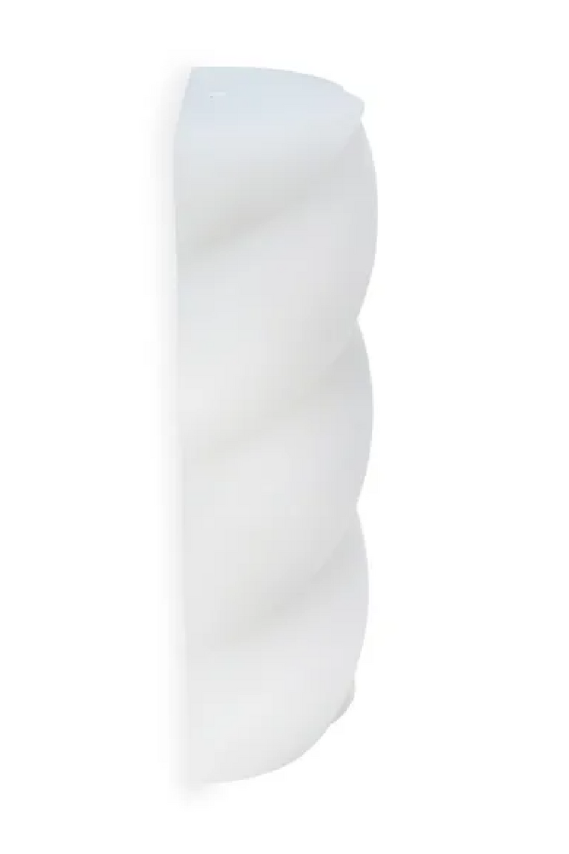 White Twisted Wall Lamp | NV Gallery Twister | Oroatrade.com