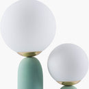 Hospitality furniture - Double Round Glass Table Lamp L - www.oroatrade.com