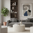 Hand-Sculpted Concrete Coffee Table | Splendido Corey | Oroatrade.com