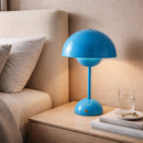 Modern European furniture - Painted Metal Dome Table Lamp - www.oroatrade.com