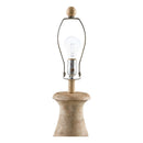 Modern European furniture - White Linen Accent Table Lamp - www.oroatrade.com