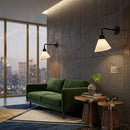 Hospitality furniture - Conical Metal Shade Wall Lamps (2) - www.oroatrade.com