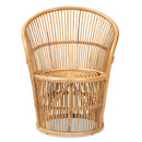 Rattan Round Base Accent Chair | Bali Loom Narva | Oroatrade.com