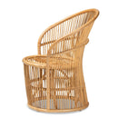 Rattan Round Base Accent Chair | Bali Loom Narva | Oroatrade.com