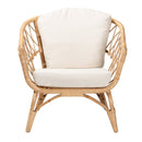 Openwork Rattan Accent Chair | Bali Loom Feya | Oroatrade.com