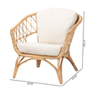 Openwork Rattan Accent Chair | Bali Loom Feya | Oroatrade.com