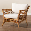 Rattan Flared Arm Lounge Chair | Bali Loom Babette | Oroatrade.com
