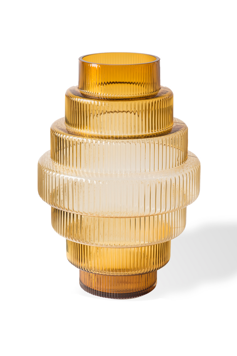 Yellow Glass Vase S | Pols Potten Steps | Oroatrade.com