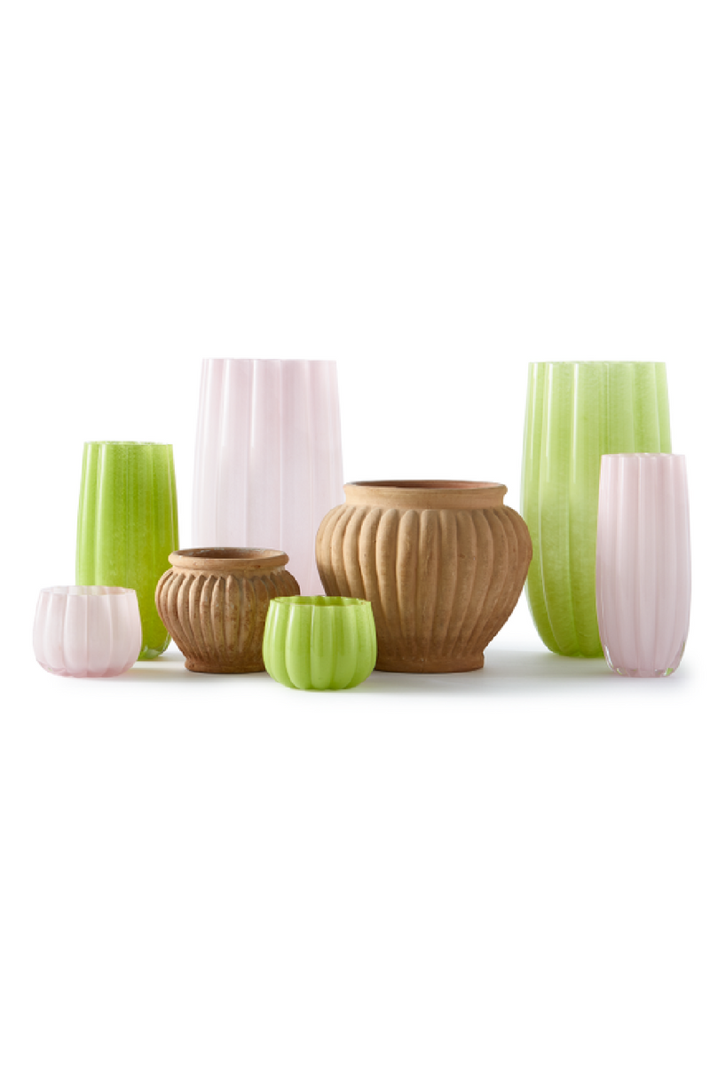 Light Pink Glass Vase M | Pols Potten Melon | Oroatrade.com