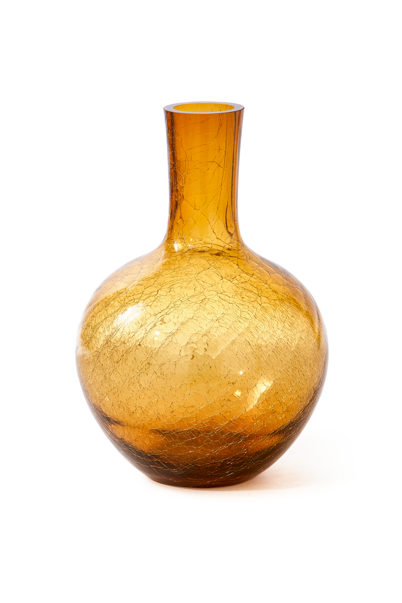 Crakled Glass Vase L | Pols Potten Ball Body | Oroatrade.com