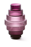 Purple Tiered Glass Vase | Pols Potten Steps | Oroatrade.com
