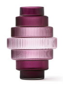 Purple Tiered Glass Vase | Pols Potten Steps | Oroatrade.com