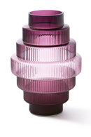 Purple Tiered Glass Vase | Pols Potten Steps | Oroatrade.com