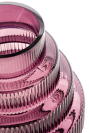 Purple Tiered Glass Vase | Pols Potten Steps | Oroatrade.com
