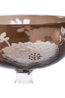 Sandblasted Multi-Colored Coupe Glass | Pols Potten Peony | Oroatrade.com
