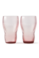 Ridged Glass Longdrinks | Pols Potten Pum | Oroatrade.com