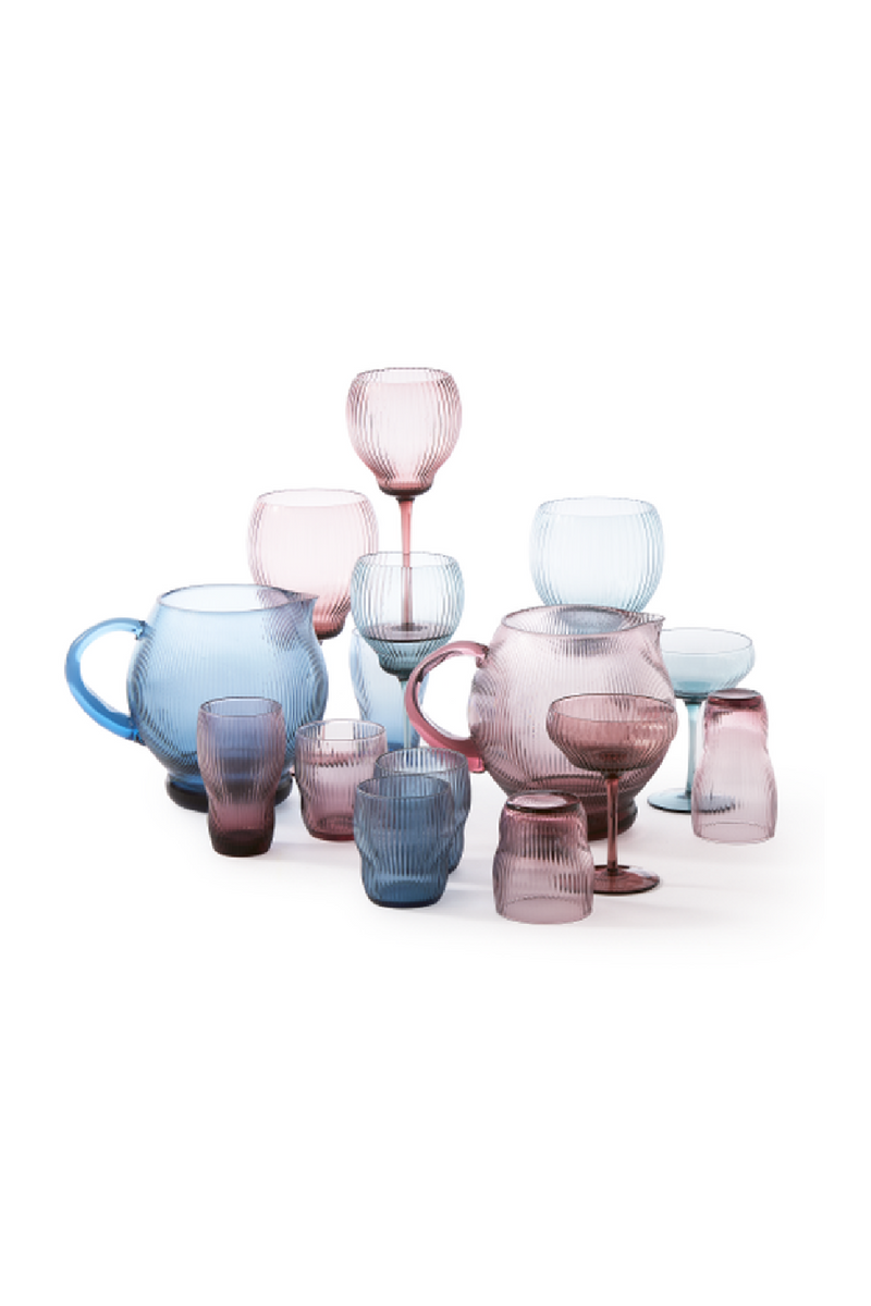 Ridged Glass Pitcher | Pols Potten Pum | Oroatrade.com