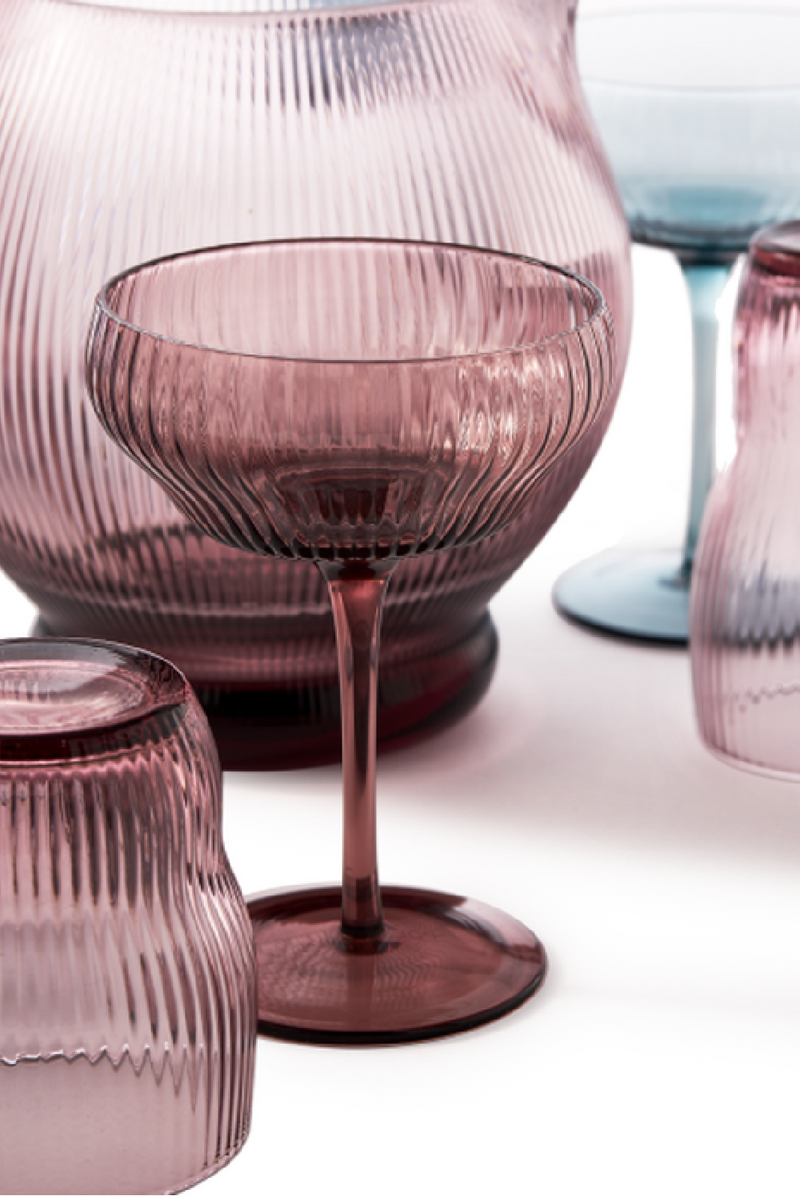 Ridged Glass Pitcher | Pols Potten Pum | Oroatrade.com